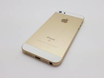 Задня кришка apple iphone se золото сервісний оригінал з розборки