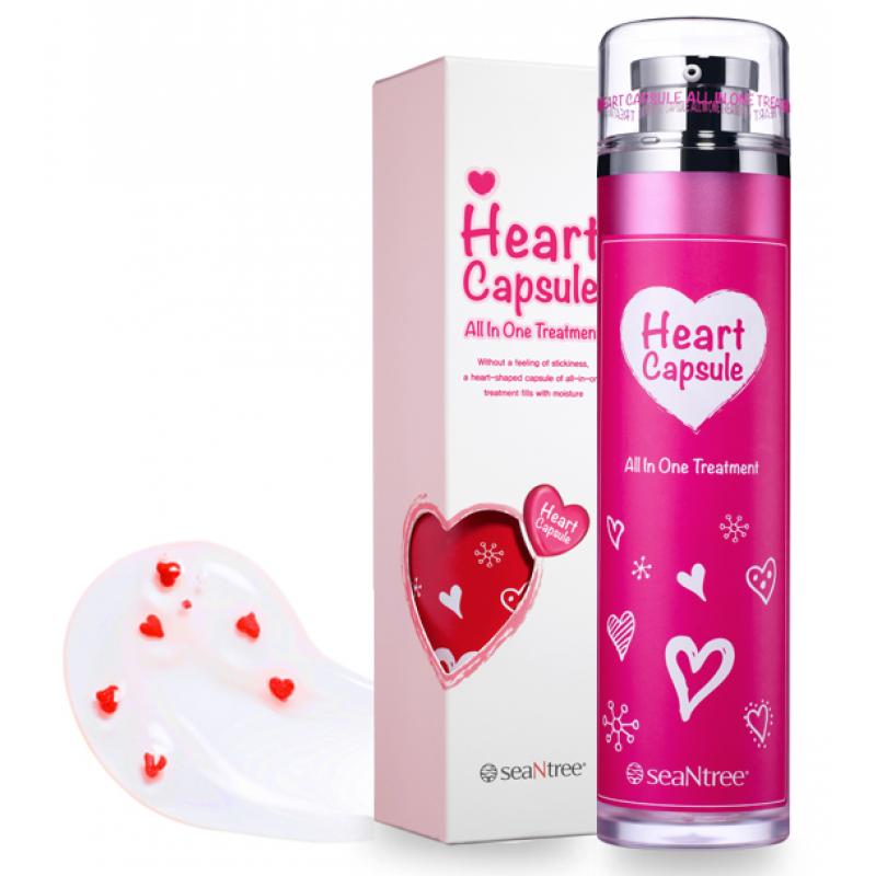 Капсульна есенція для обличчя 3в1 SeaNtree Art Heart Capsule All In One Treatment 100 мл