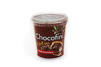 Шоколадна крем-паста CHOCOFIN смачна натуральна намазка солодка 400г 6шт в упаковці
