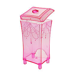 Органайзер для ватних дисків Wellamart, Рожевий (Арт. 5761-2)