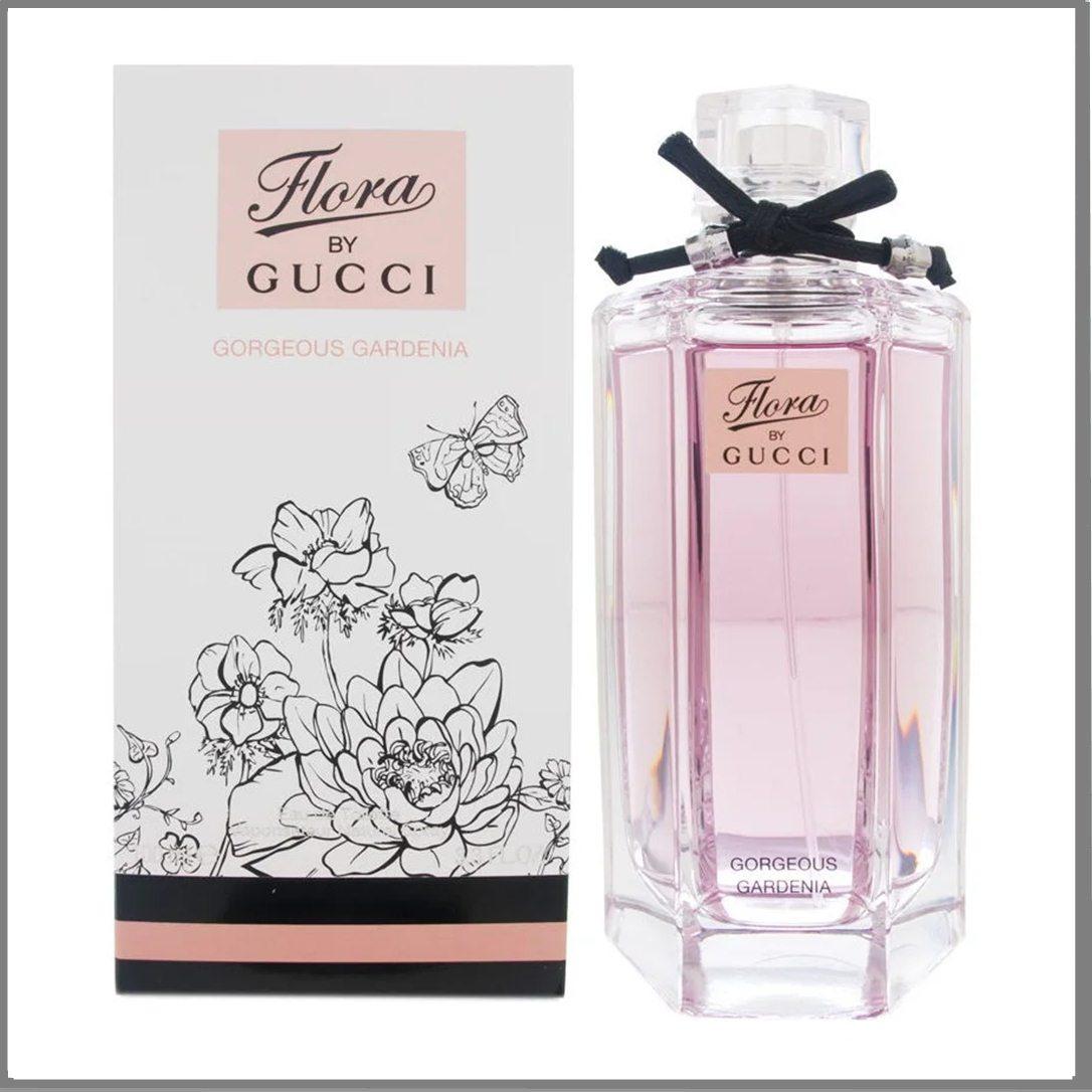 Gucci Flora by Gucci Gorgeous Gardenia туалетная вода 100 ml. (Гуччі Флора Бай Гуччі Горгеоус Гарденія), фото 1