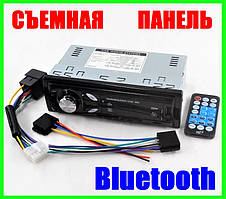 Багатофункціональна Автомагнітола з Bluetooth USB/microUSB Mp3 Магнітола з Блютуз (Знімна Панель)