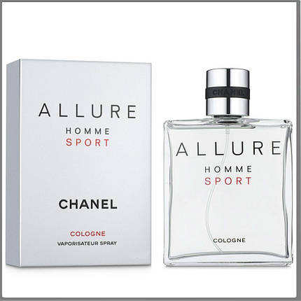 Chanel Allure Homme Sport Cologne одеколон 100 ml. (Шанель Аллюр Хом Спорт Колаген), фото 2