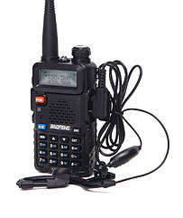 Радіостанція (Рація) Baofeng UV-5R UP -- потужністю передавача 8 Ватт (радіус до 10км)