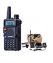 Рація Baofeng UV-5R + гарнітура + посилена антена NA-771, фото 5