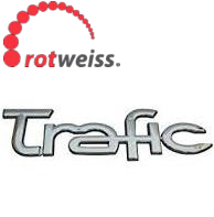 Напис "TRAFIC" (задні двері) на Renault Trafic (2001-2014) Rotweiss (Туреччина) RWS8200112599