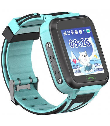 Годинник Smart Watch SK-009/TD-16 Kids GSM/GPS/кнопка SOS/IP67 light blue Гарантія 1 місяць, фото 2