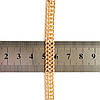 Ланцюжок "Королівський бісмарк" SONATA з медичного золота, позолота РВ, 31359 (60 см), фото 2