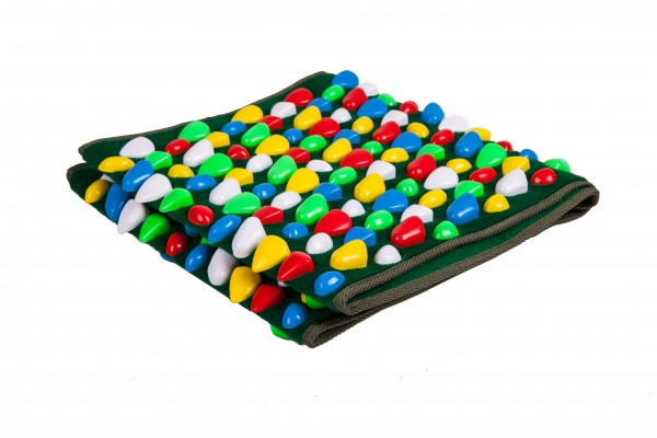 Килимок масажний з ефектом морської гальки 150х40см Ортек, фото 1