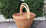 Набір кошик плетених із лози з 5 шт., фото 2