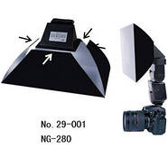 Розсіювач — Софтбокс для накамерного спалаху AccPro LP-1113 AccPro LP-1113, фото 2