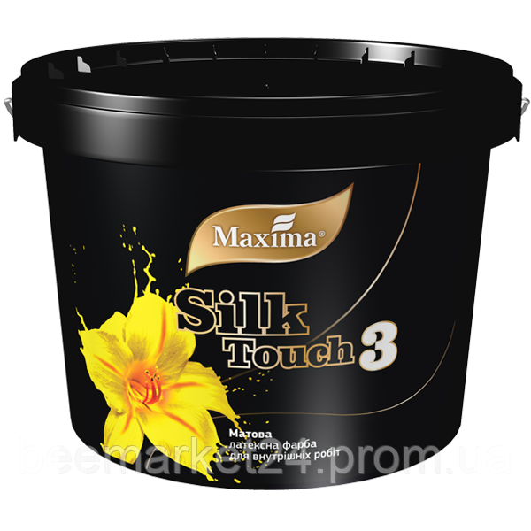 Фарба латексна Maxima Silk Touch 3 матова для внутрішніх робіт (3.5кг)