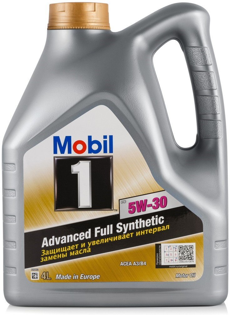 Моторне масло Mobil 1 FS 5W-30 каністра 4л