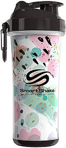 Шейкер SmartShake Double Wall Shaker Cup 800 мл бризки