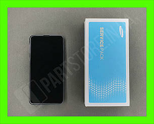 Дисплей Samsung G970 Blue S10e (GH82-18852C) сервісний оригінал у зборі з рамкою, фото 1