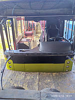 Производство и замена лобового стекла триплекс на автобусе Vest Center H на шасси Volvo B7RLE 4x2 в Никополе (Украина). 1