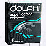 Презервативи Dolphi Super Dotted точкові No3, фото 3