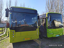 Производство и замена лобового стекла триплекс на автобусе Vest Center H на шасси Volvo B7RLE 4x2 в Никополе (Украина). 10