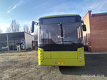 Производство и замена лобового стекла триплекс на автобусе Vest Center H на шасси Volvo B7RLE 4x2 в Никополе (Украина). 20