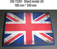 Подставка под модели (тема - Великобритания). 1/72 DANMODELS DM72261