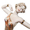 Фігурка-статуетка порцеляновий Італія, ручна робота «Дівчина в танці» Sabadin, h-33см (2298Ls), фото 2