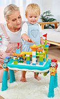 Ігровий розвивальний столик для малюків 2 в 1 9930 інтерактивна іграшка, фото 2