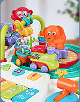 Ігровий розвивальний столик для малюків 2 в 1 9930 інтерактивна іграшка, фото 5