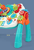 Ігровий розвивальний столик для малюків 2 в 1 9930 інтерактивна іграшка, фото 8
