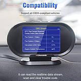 БОРТОВИЙ КОМП'ЮТЕР І СКАНЕР 2 в 1 KONNWEI KW206, фото 3