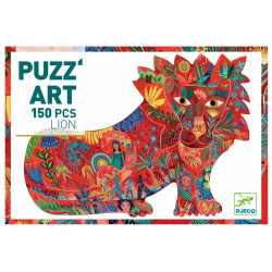 DJECO Puzz Art Арт пазл "Лев",150 деталей