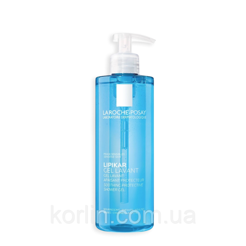 La Roche-Posay Lipikar Gel Lavant Ліпікар Гель Для душа Заспокійливий із Захисними властивостями Ля Рош-Позі 400 мл