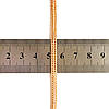 Браслет "Подвійний колос" SONATA з медичного золота, позолота РВ, 52059 (20 см), фото 3