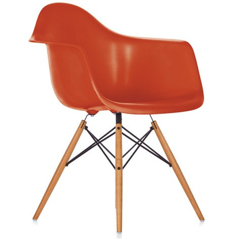 Кресло кухонное ,барное Тауэр Вуд ножки дерево бук пластик цвет красный - фото 3 - id-p1315688432