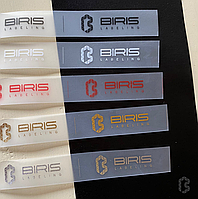 Силіконові бирки, ярлики для одягу