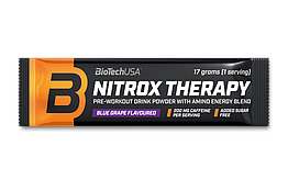 Предтренік BioTech Nitrox Therapy (17 г) біотеч нітрокс peach