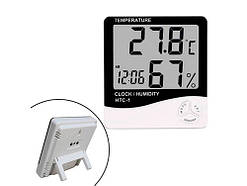 Термометр гвгрометр цифровий -10~50C РК 3.8" термогігрометр HTC-1