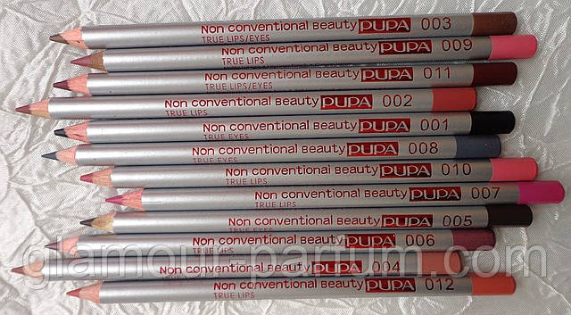 Контурные карандаши для губ и глаз Pupa Non Conventional Beauty (Пупа Нон Конвеншонал Бьюти) - фото 3 - id-p15896551