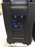 Колонка акумуляторна з мікрофоном ZPX ZX-7766 200W (Bluetooth/USB/FM/TWS), фото 5