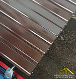Профнастил з полімерним покриттям для паркану, блаха на паркан, купити металопрофіль у виробника, фото 10