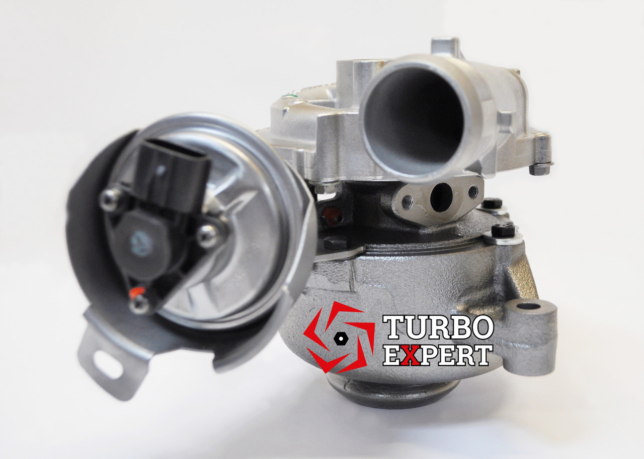 Турбіна Ford C-MAX 2.0 TDCI 136 HP, 760774-5005S, 753847-0002, DW10BTED, 1231955, 3M5Q6K682BA, 2004+