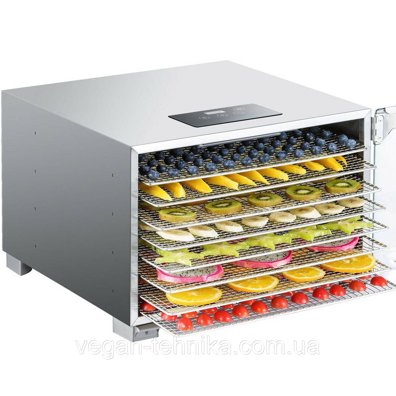 Дегідратор (сушарка для пастили, фруктів та овочів) BioChef Kalahari 8 Tray Food Dehydrator