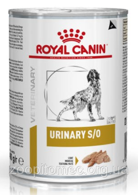 Royal Canin (Роял Канін) URINARY CANINE Cans для собак при сечокам'яній хворобі, 410 г, фото 1