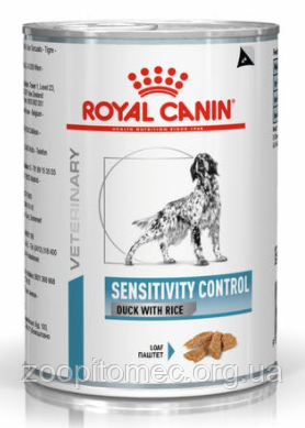 Royal Canin (Роял Канін) SENSITIVITY Control CANINE DUCK Cans дієта для собак при харчовій алергіїї, 420 г