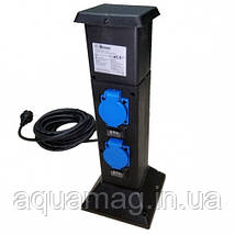 Розетка SuperFish Garden Power з таймером для ставка, саду, водойми, вуличної гірлянди, фото 3