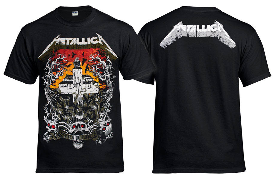 Футболка METALLICA Master of Puppets Skulls