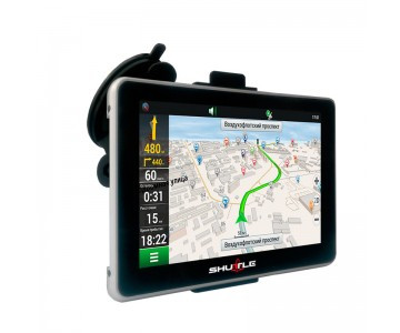 GPS навигатор 7 дюймов навигация для авто для грузовых автомобилей SHUTTLE PNA-7028 7.0 "+FM - фото 10 - id-p1126021033