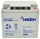 Акумуляторна батарея MERLION AGM GP12-40 12V 40Ah (196х165х175(182), фото 2