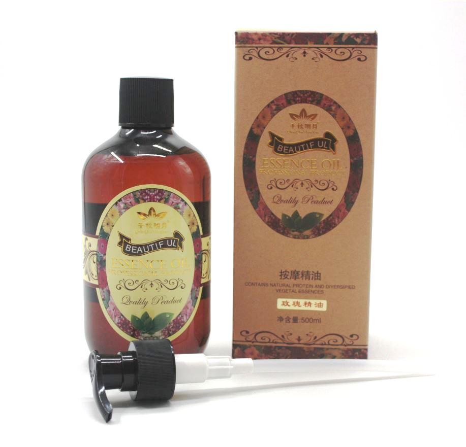 Масажна олія троянди 0,5 л, фото 1