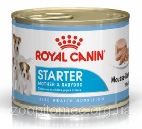 Royal Canin (Роял Канін) Starter Mousse мус для цуценят до 2 місяців, 195 г