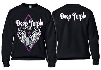 Толстовка Світшот DEEP PURPLE Highway Star, фото 1